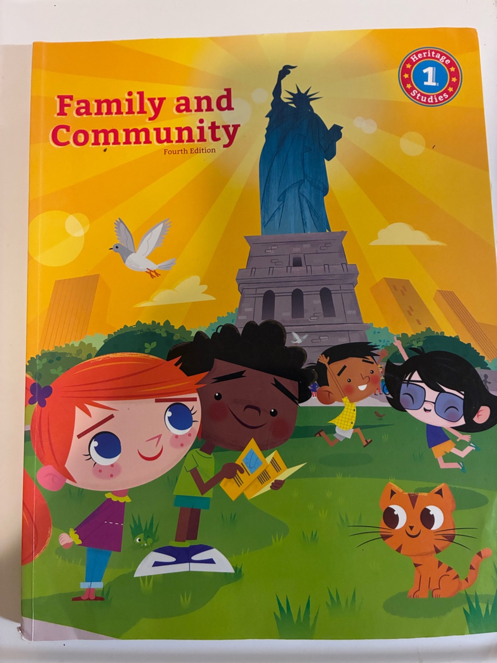 Family and Community Bob jones homeschool grade 1- Bright Yellow Cove